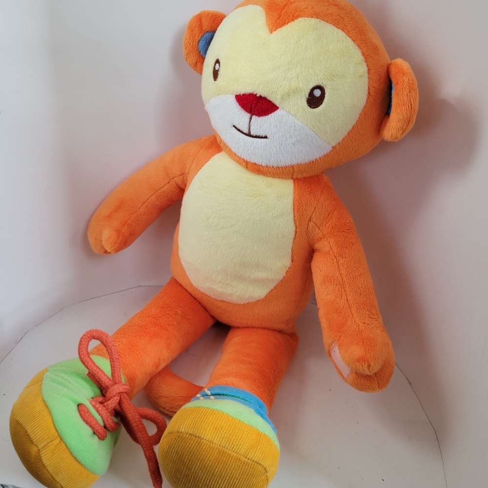 Hearthsong Dill The Monkey Dress-Me Silly Plush Toy Without Clothes